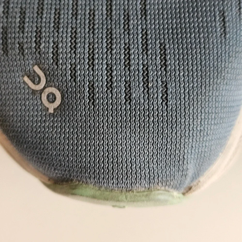 On Cloudmonster Running Shoes Women 9.5‎ Blue Dust Vapor CloudTec
